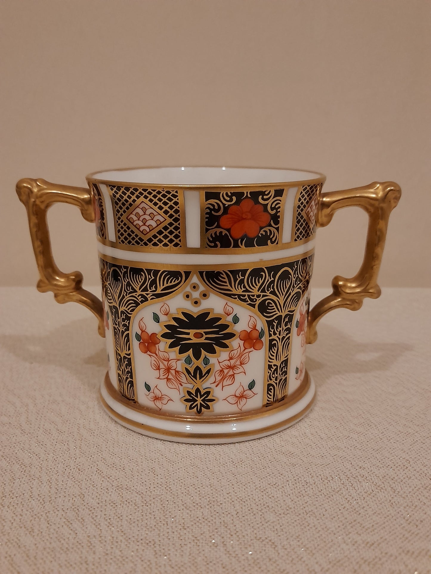 Royal Crown Derby 'Loving Cup' Old Imari 1128 Pattern 1st Quality (XXXVI)
