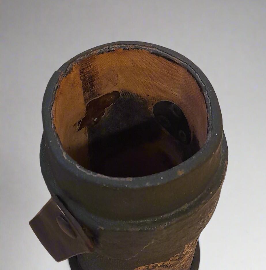 Rare Antique 19th Century British Royal Navy Canon Cordite 'Powder Monkey' Bucket circa 1850