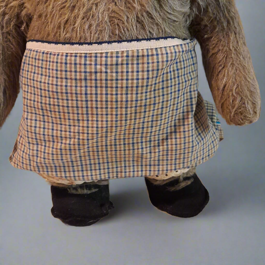 Rare Original Gabrielle Designs 1970's Aunt Lucy Paddington Bear with Peruvian Coins