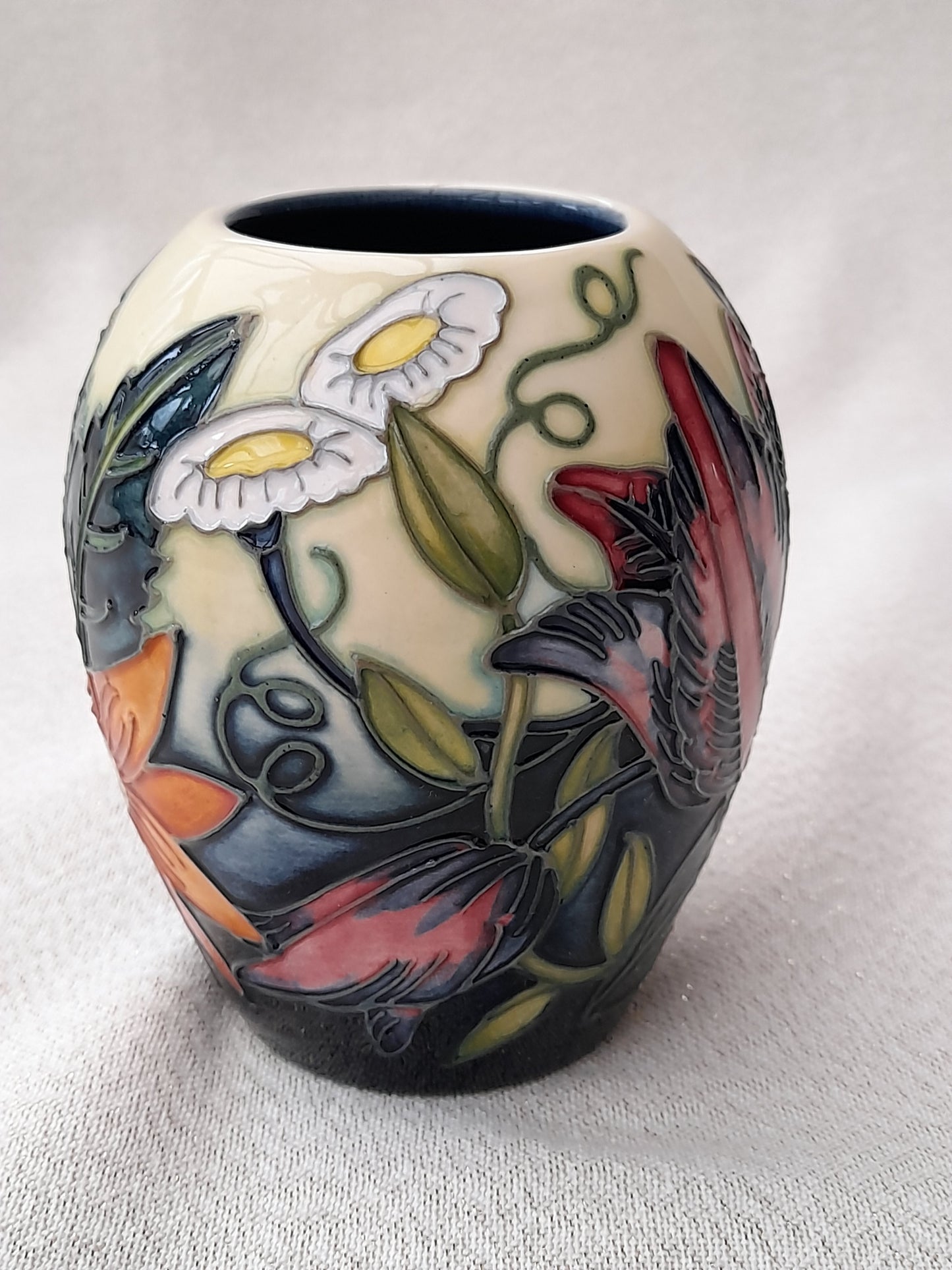 Moorcroft Limited Edition Vase - Castle Garden By Debbie Hancock
