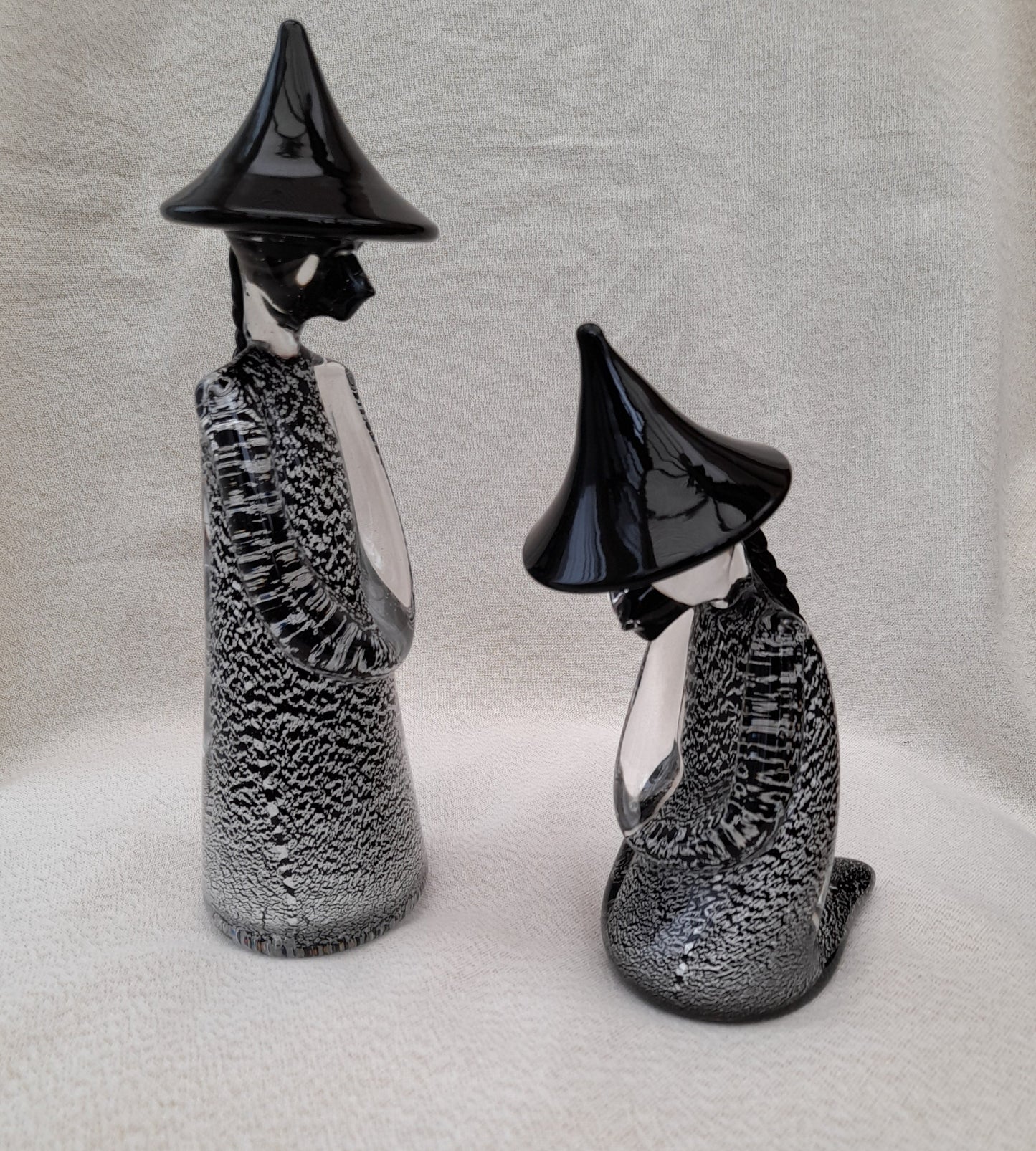 Murano Art Glass Chinese Figurines