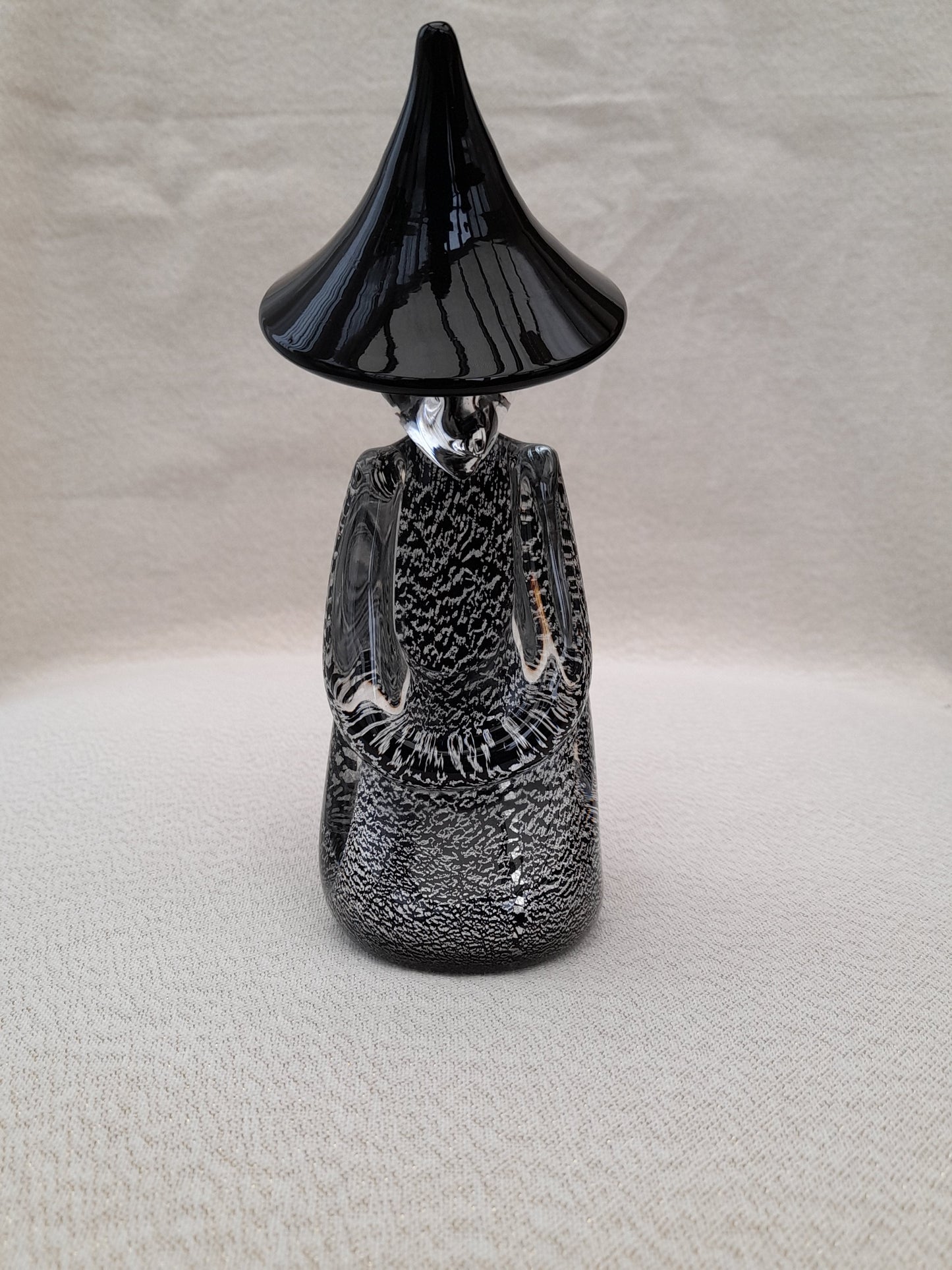 Murano Art Glass Chinese Husband & Wife Figurines
