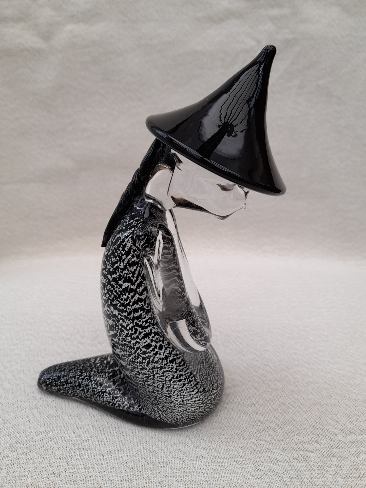 Murano Art Glass Chinese Husband & Wife Figurines