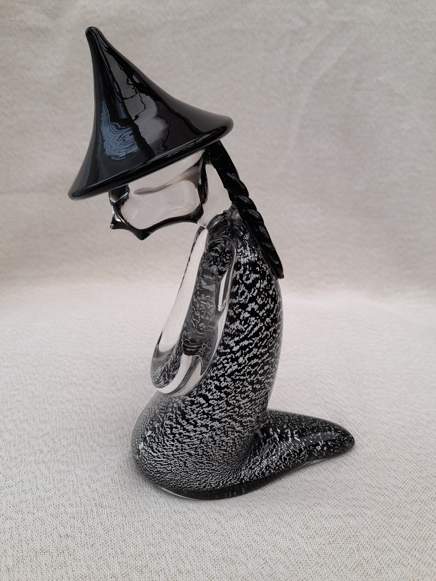 Murano Art Glass Chinese Husband & Wife Figurines