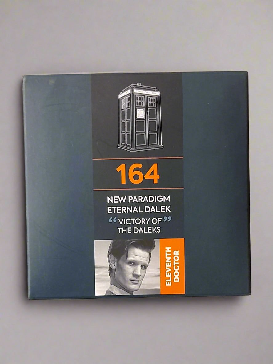Doctor Who RARE Eaglemoss #164 Paradigm Eternal Dalek 11th Dr Who + Magazine