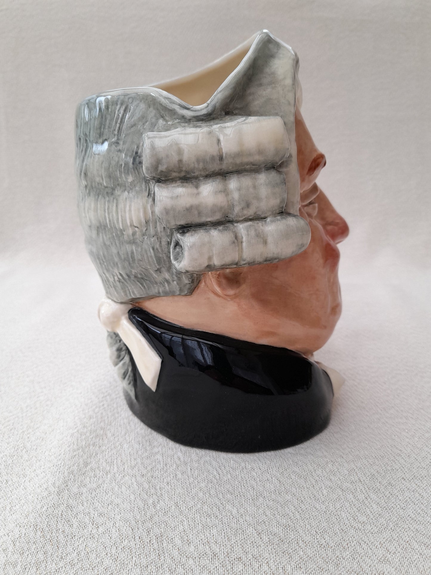 Royal Doulton The Lawyer Character Jug - Large Rare Jubilee Edition - Stoke Back stamp