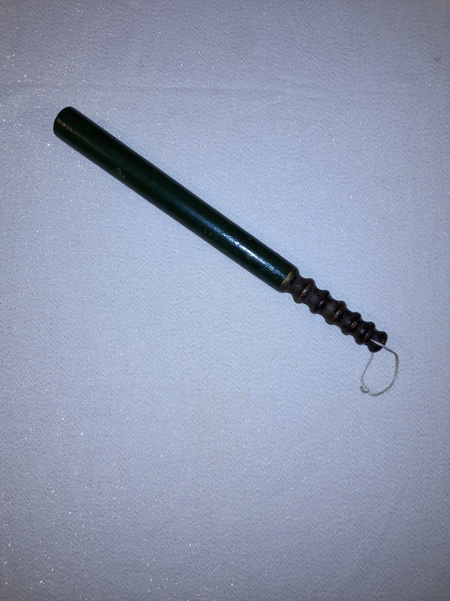 Victorian Painted Turned Hardwood Police Truncheon circa 1880