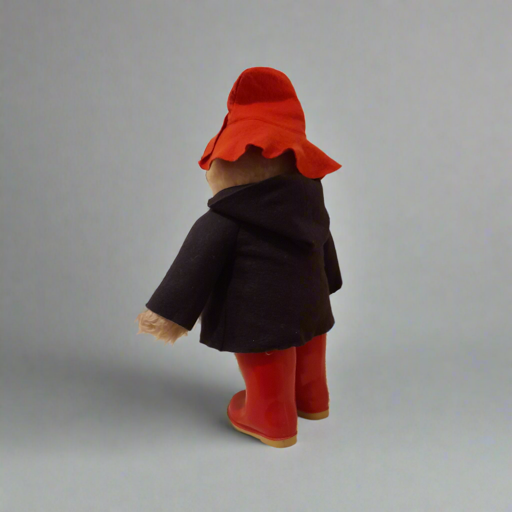 Rare Original 1970's Gabrielle Designs Paddington Bear with Dunlop Red Wellington Boots