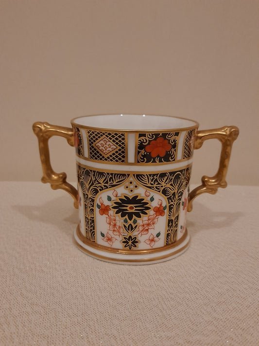 Royal Crown Derby 'Loving Cup' Old Imari 1128 Pattern 1st Quality (XXXVI)