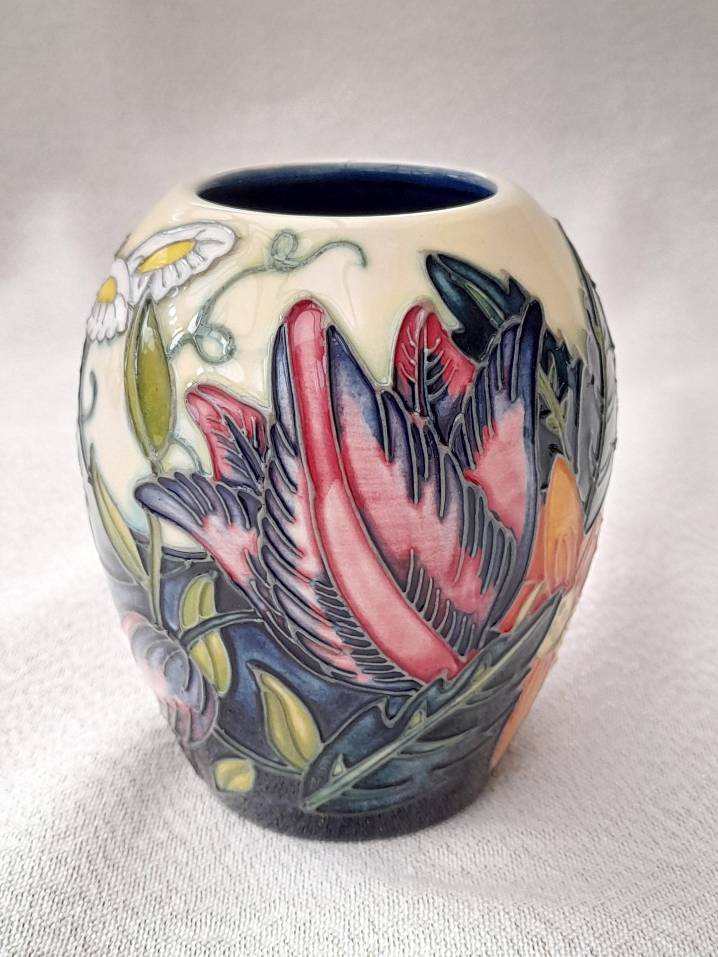 Moorcroft Limited Edition Vase - Castle Garden By Debbie Hancock