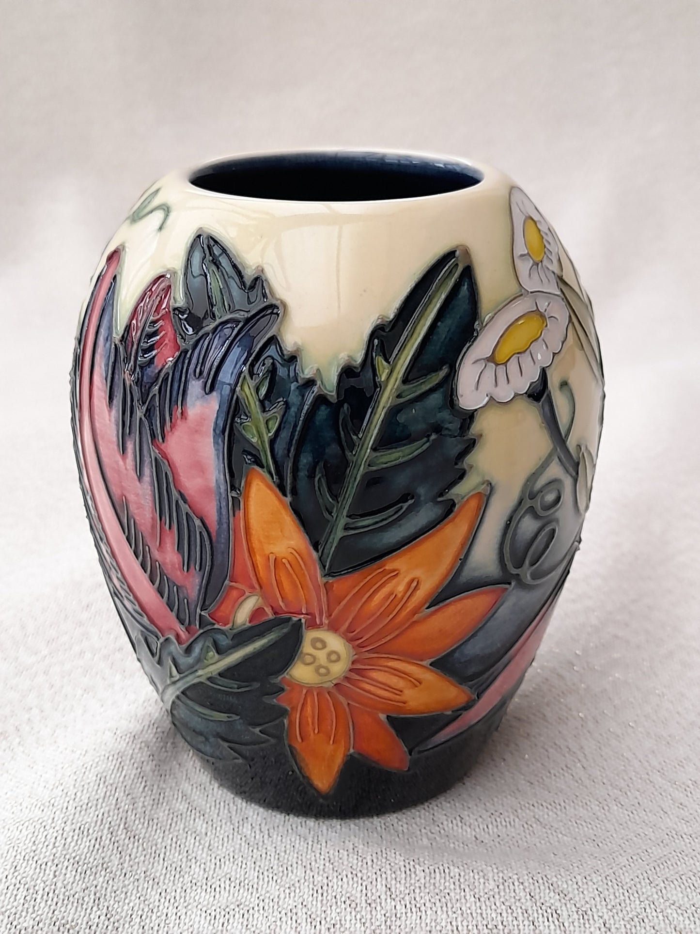 Moorcroft Limited Edition Vase - Castle Garden By Debbie Hancock