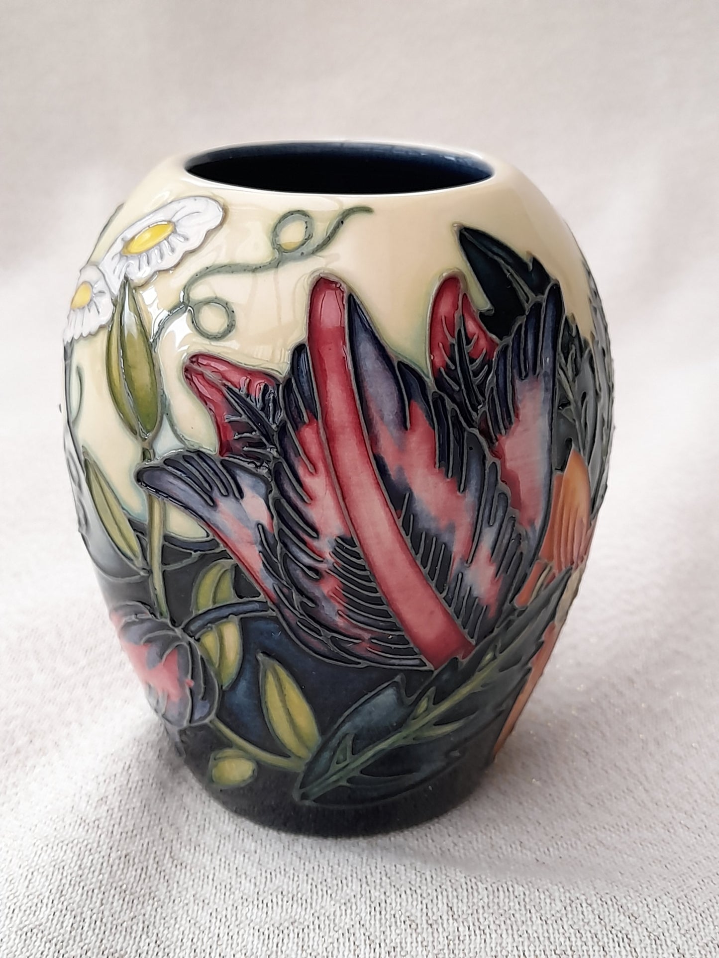 Moorcroft Limited Edition Vase - Castle Garden By Debbie Hancock