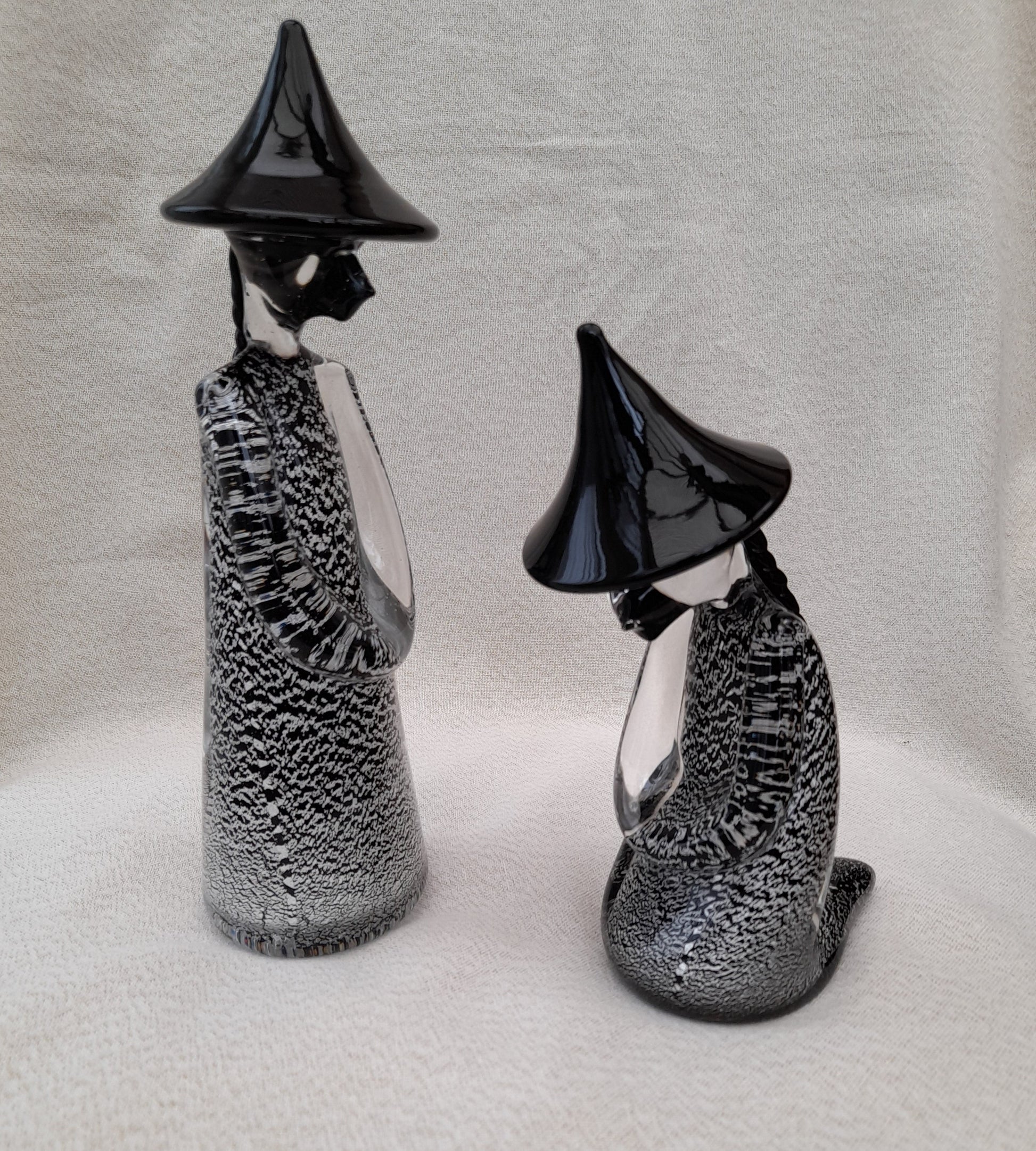 Murano Art Glass Chinese Figurines