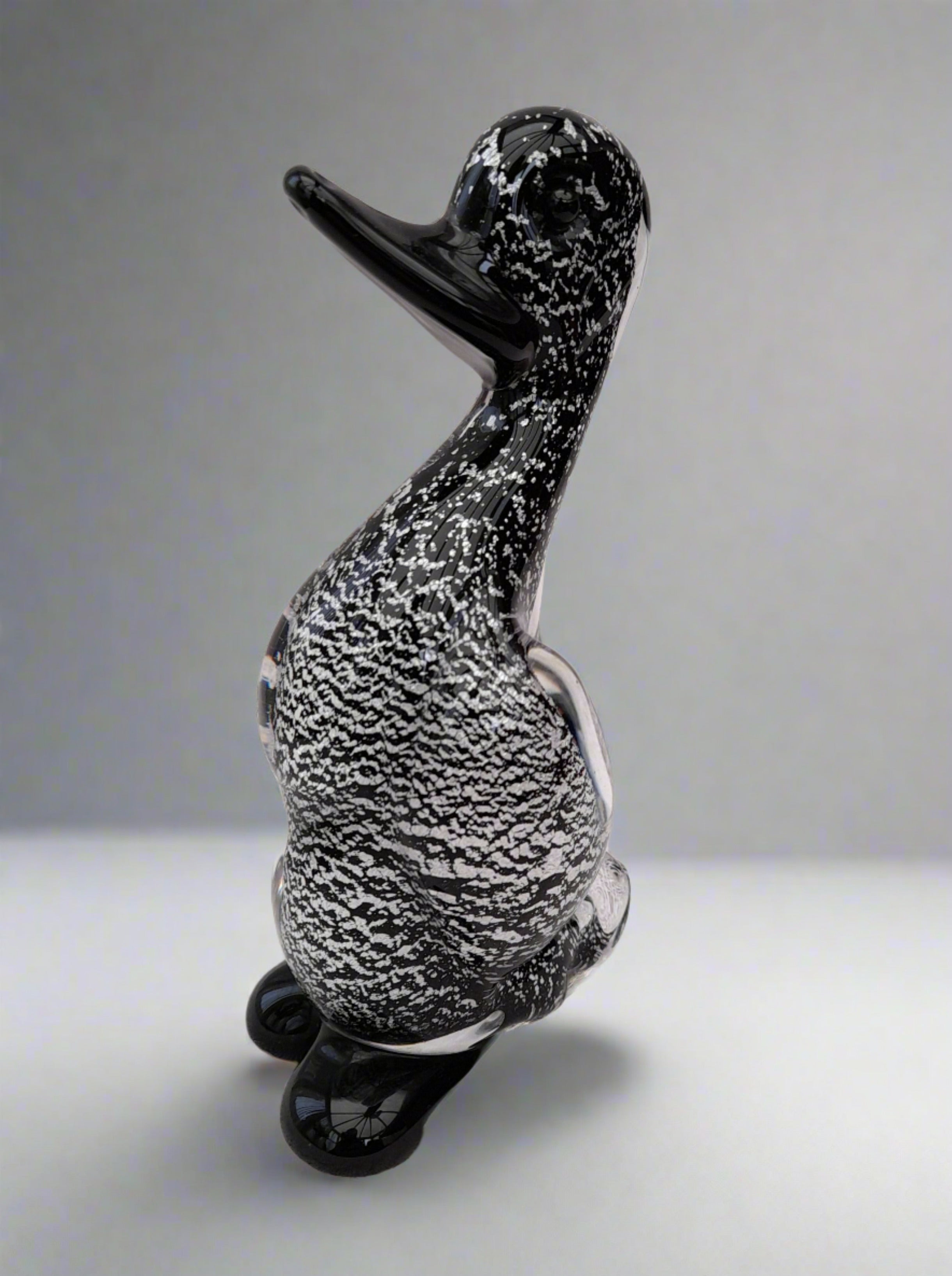 Stunning Murano Art Glass Duck Figurine - Standing – Just Antiques