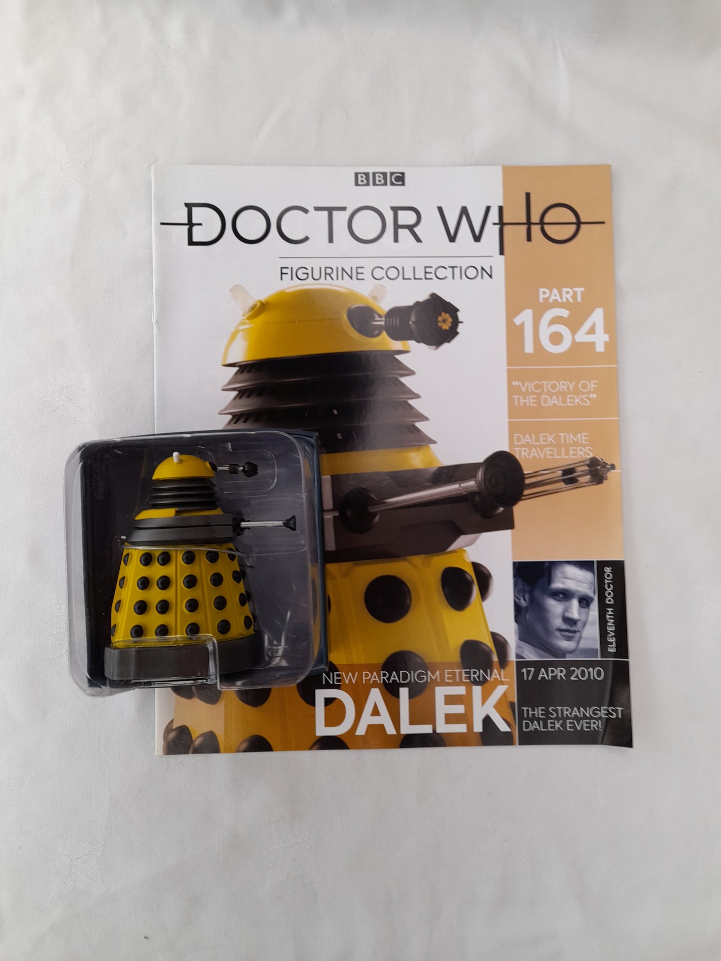 Doctor Who RARE Eaglemoss #164 Paradigm Eternal Dalek 11th Dr Who + Magazine