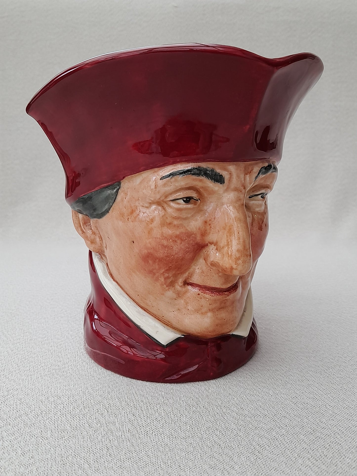 Royal Doulton The Cardinal Toby Jug - Large Brown Hair